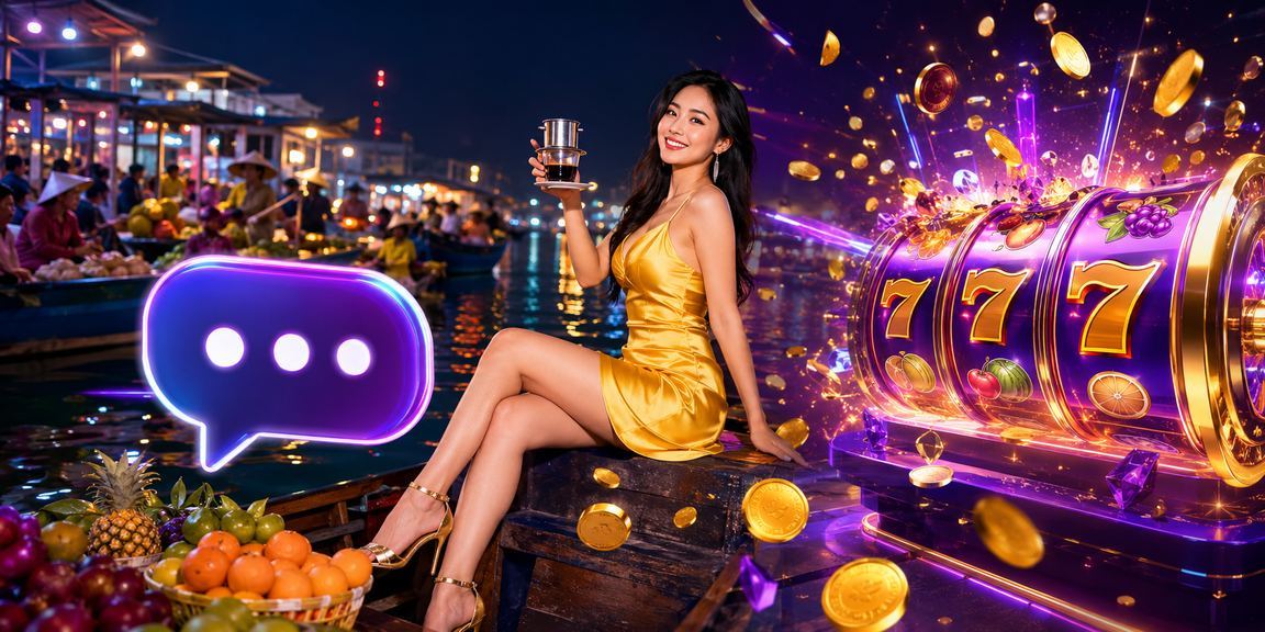 Người dùng Cần Thơ chơi slot game tại quán cà phê và sử dụng voucher ưu đãi